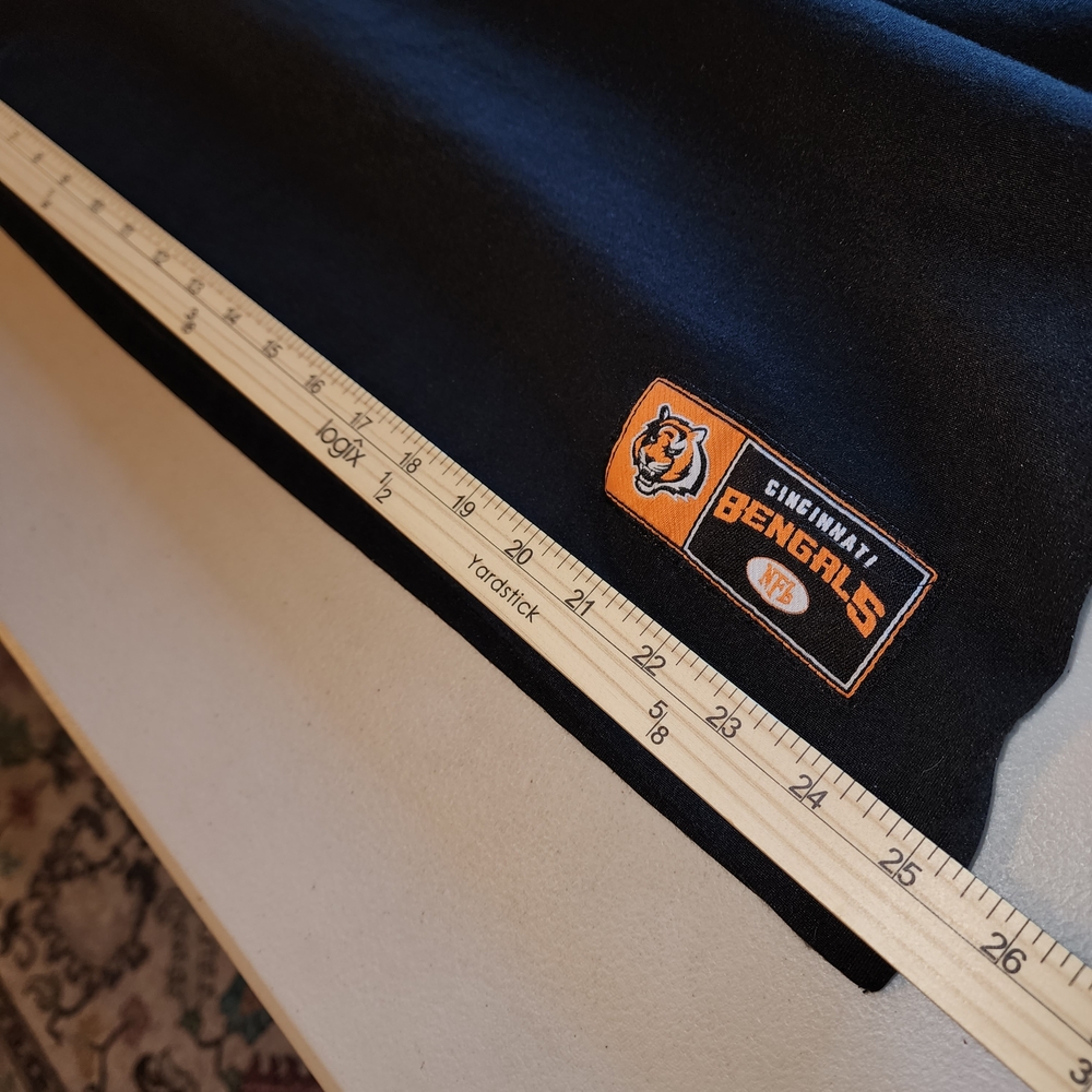 NFL Cincinnati Bengals Mens XL Black Long Sleeve Shirt - Picture 8 of 10
